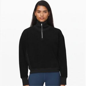 Lululemon Stand Out Sherpa Half-Zip size 8